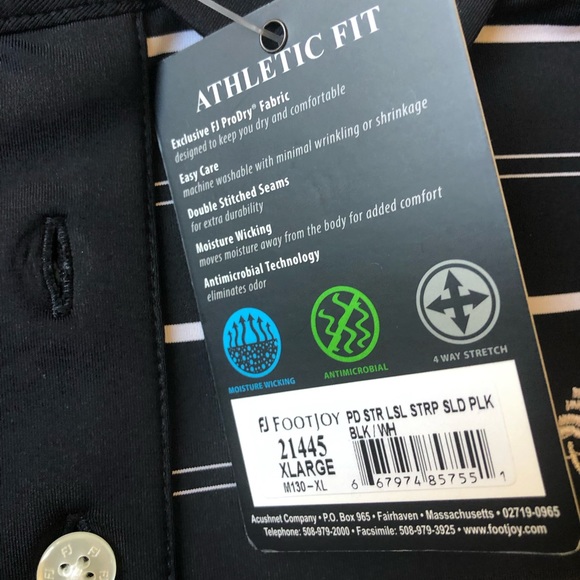 Footjoy polo size XL NWT Giftable! Price firm! - Picture 6 of 8